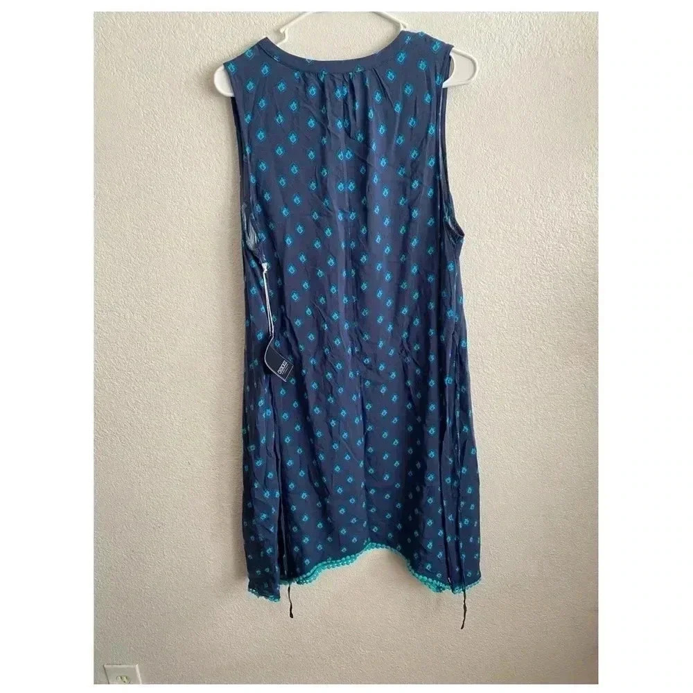🆕 Cherokee Navy Handkerchief Hem Dress XL🆕 - Picture 7 of 16